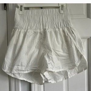 Free People Movement the way home shorts, white, size S